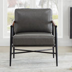 Fauteuil d'appoint rembourré Mid-Century Moderne Vincent