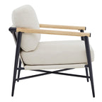 Fauteuil d'appoint rembourré Mid-Century Moderne Vincent