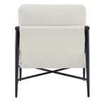 Fauteuil d'appoint rembourré Mid-Century Moderne Vincent