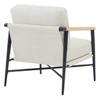 Fauteuil d'appoint rembourré Mid-Century Moderne Vincent