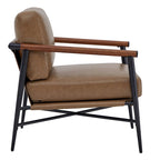 Fauteuil d'appoint rembourré Mid-Century Moderne Vincent