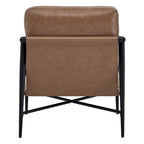 Fauteuil d'appoint rembourré Mid-Century Moderne Vincent