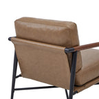 Fauteuil d'appoint rembourré Mid-Century Moderne Vincent