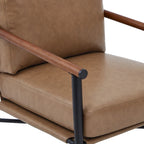 Fauteuil d'appoint rembourré Mid-Century Moderne Vincent