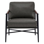 Fauteuil d'appoint rembourré Mid-Century Moderne Vincent