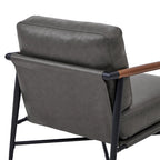 Fauteuil d'appoint rembourré Mid-Century Moderne Vincent