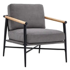 Fauteuil d'appoint rembourré Mid-Century Moderne Vincent