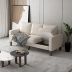 Fabric Upholstered Living Room Furniture Sofa