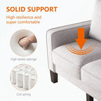 Fabric Upholstered Living Room Furniture Sofa