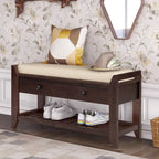 Banc de rangement pour entrée