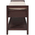 Banc de rangement pour entrée