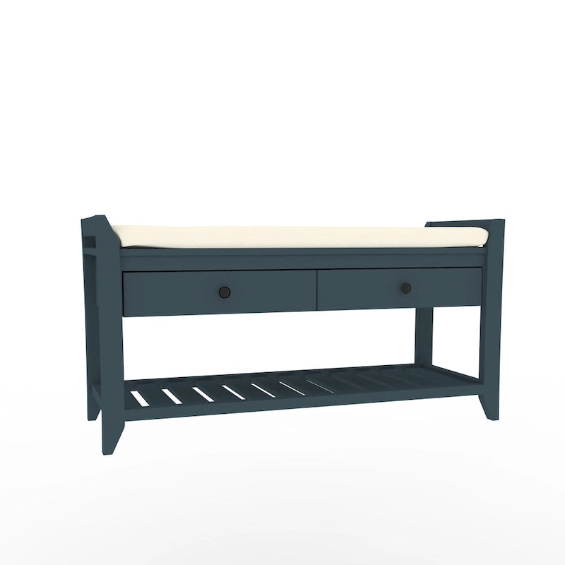 Banc de rangement pour entrée