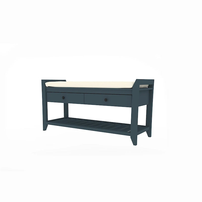 Banc de rangement pour entrée