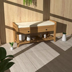 Banc de rangement pour entrée