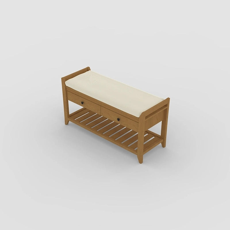 Banc de rangement pour entrée
