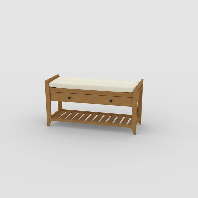 Banc de rangement pour entrée