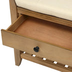 Banc de rangement pour entrée