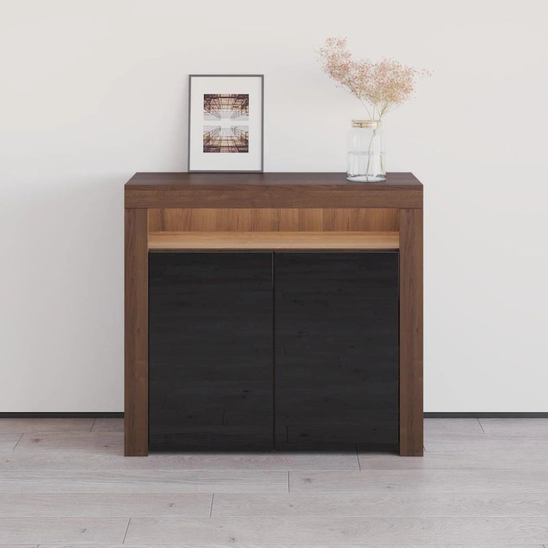 Buffet Milano 107cm 2D laqué mat brillant