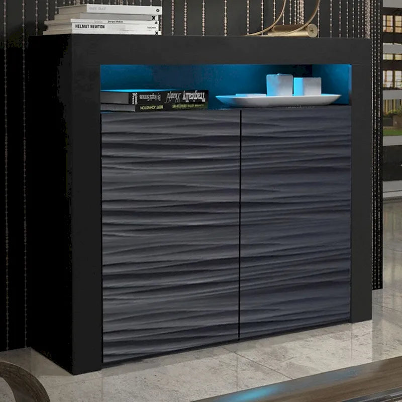 Milano 42inch 2D Matte High Gloss Sideboard