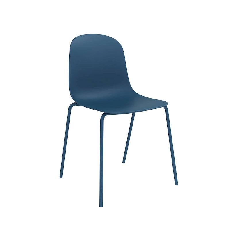 Lot de 4 chaises de salle à manger empilables Serena