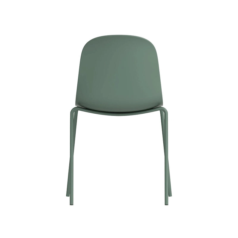 Lot de 4 chaises de salle à manger empilables Serena