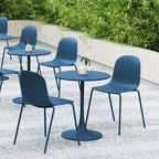 Lot de 4 chaises de salle à manger empilables Serena