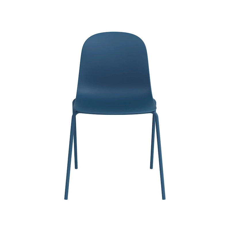 Lot de 4 chaises de salle à manger empilables Serena