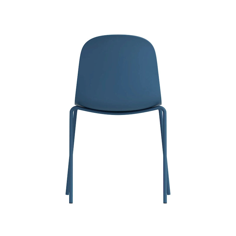 Lot de 4 chaises de salle à manger empilables Serena