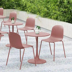 Lot de 4 chaises de salle à manger empilables Serena