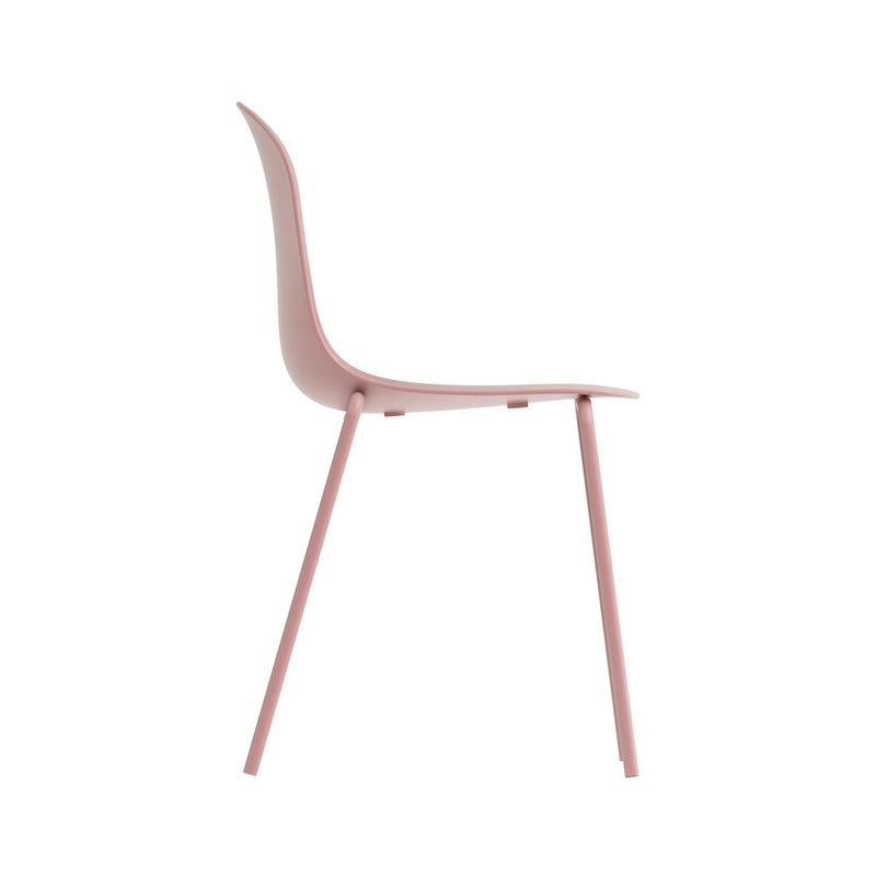 Lot de 4 chaises de salle à manger empilables Serena