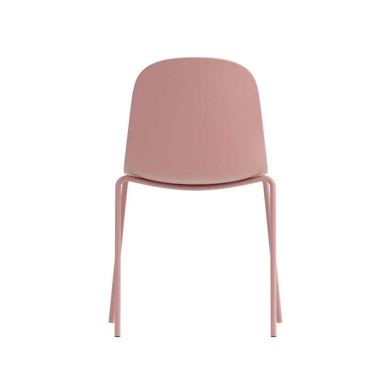 Lot de 4 chaises de salle à manger empilables Serena