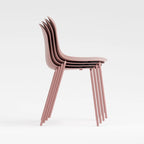 Lot de 4 chaises de salle à manger empilables Serena