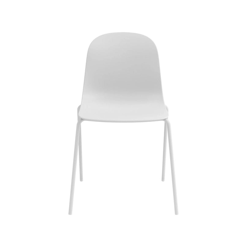 Lot de 4 chaises de salle à manger empilables Serena