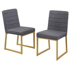 Chaise de salle à manger Lifestorey Chantel (Lot de 2)