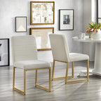 Chaise de salle à manger Lifestorey Chantel (Lot de 2)
