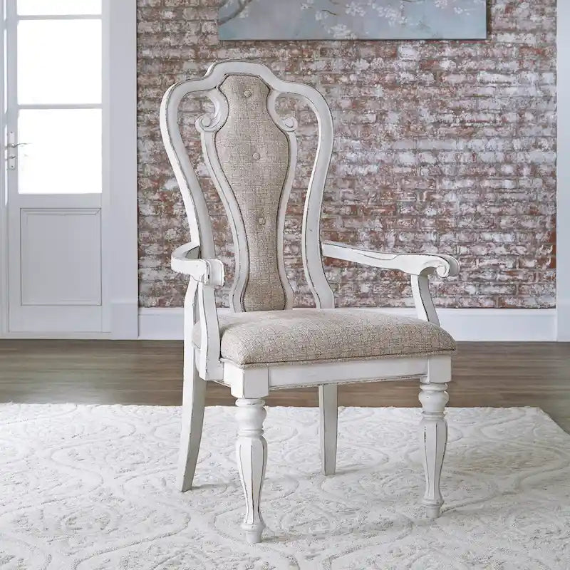 Magnolia Manor 7 Piece Rectangular Table Set