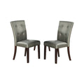 Leather Upholstered Dining Chair,Set of 2