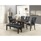 Leather Upholstered Dining Chair,Set of 2