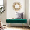 Banc large Justo 48 avec piètement en métal