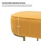 Banc large Justo 48 avec piètement en métal