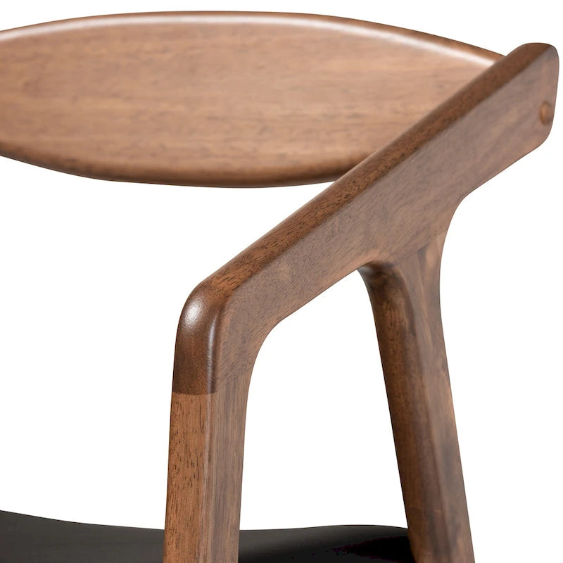 Ensemble de 2 chaises de salle à manger modernes Harland Mid-Century