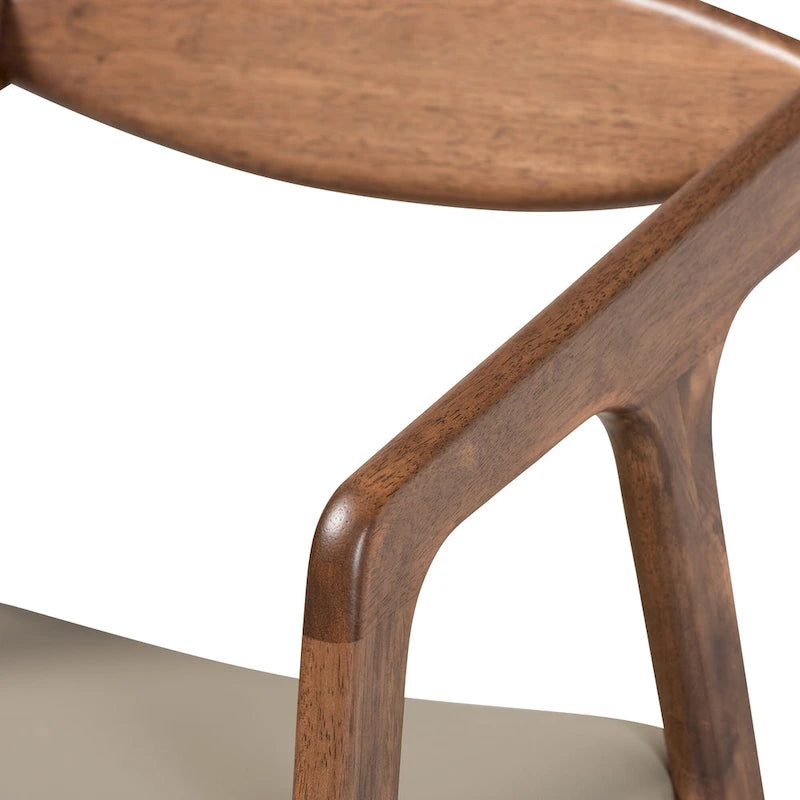 Ensemble de 2 chaises de salle à manger modernes Harland Mid-Century