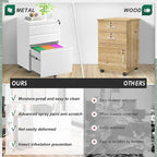 3 Drawer Mobile/Vertical File Cabinet for Home Office