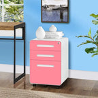 3 Drawer Mobile/Vertical File Cabinet for Home Office