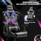 Homall Ergonomic Faux Leather Adjustable Swivel Office Gaming Chair