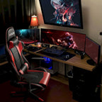 Homall Ergonomic Faux Leather Adjustable Swivel Office Gaming Chair