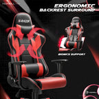 Homall Ergonomic Faux Leather Adjustable Swivel Office Gaming Chair