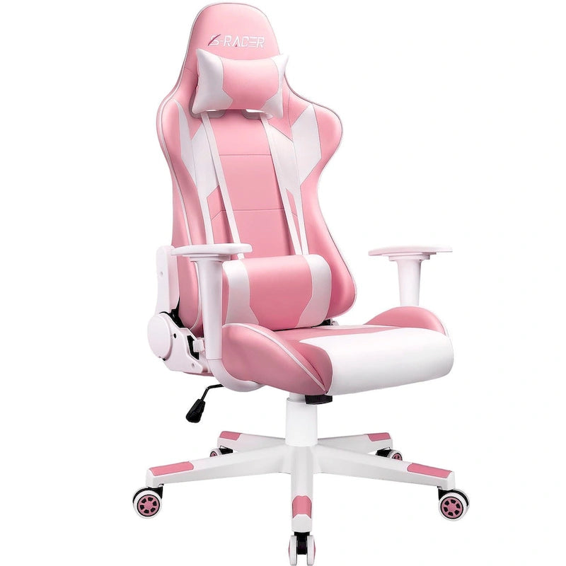 Homall Ergonomic Faux Leather Adjustable Swivel Office Gaming Chair