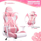 Homall Ergonomic Faux Leather Adjustable Swivel Office Gaming Chair