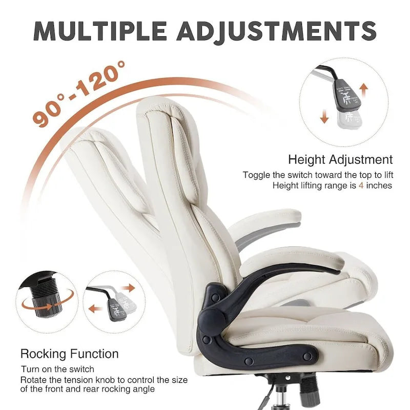 Executive Ergonomic High Back Office Desk Chair